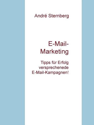 cover image of E-Mail-Marketing TIPPS